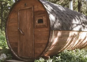 Se reconnecter avec la nature grâce au sauna extérieur tonneau